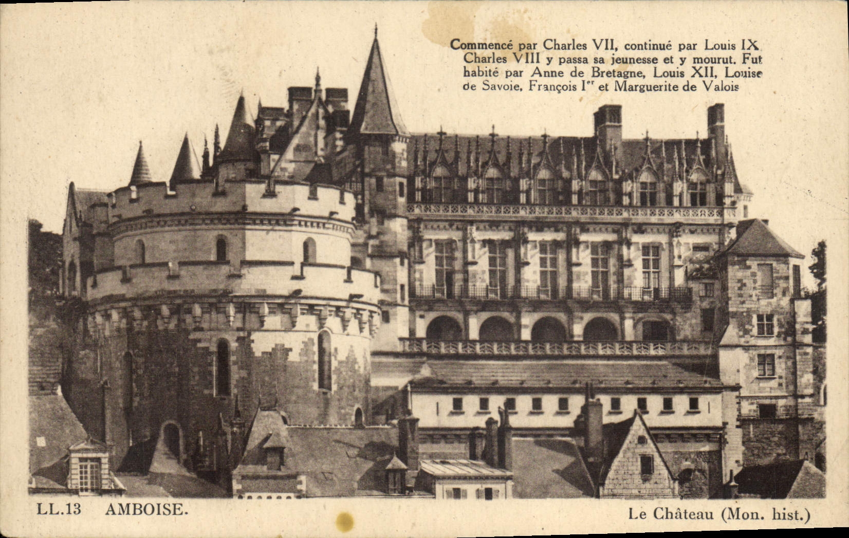 CPA Amboise Le Chateau