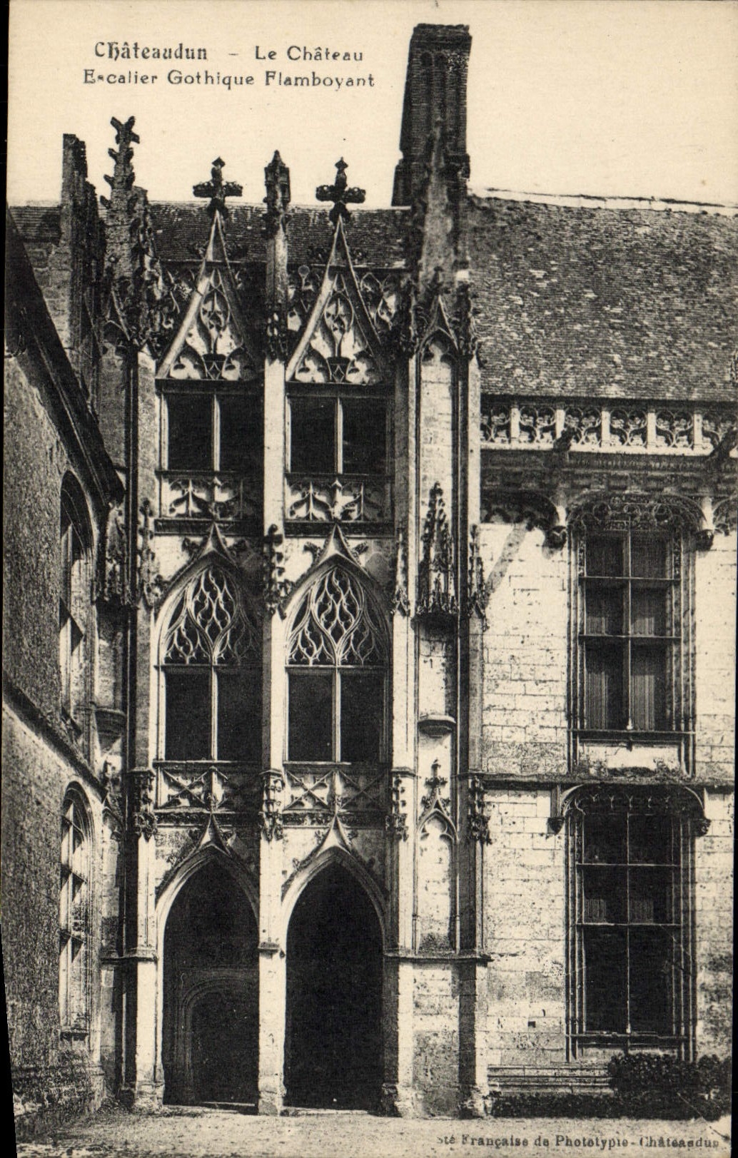 CPA Chateaudun Le Chateau Gothique Flamboyant