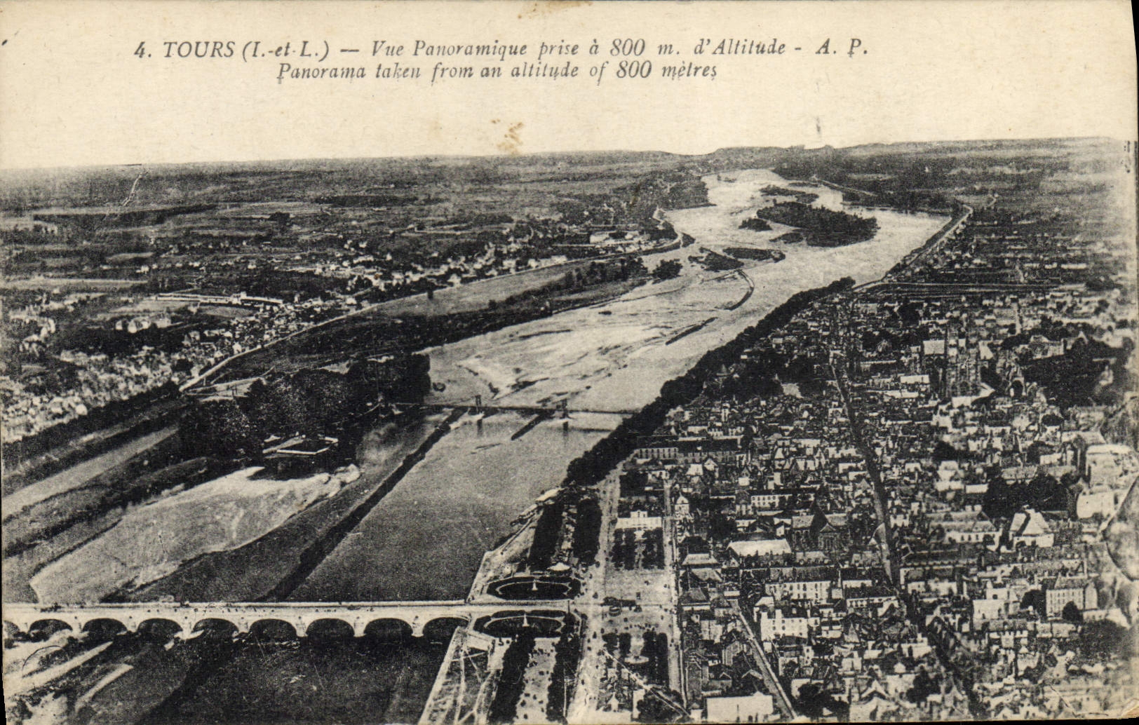 CPA Tours Vue Panoramique 