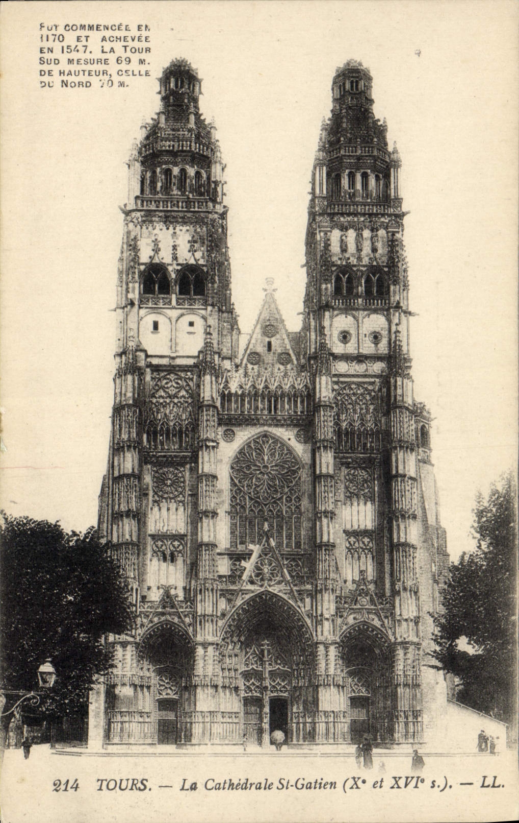 CPA Tours La Cathedrale St Gatien