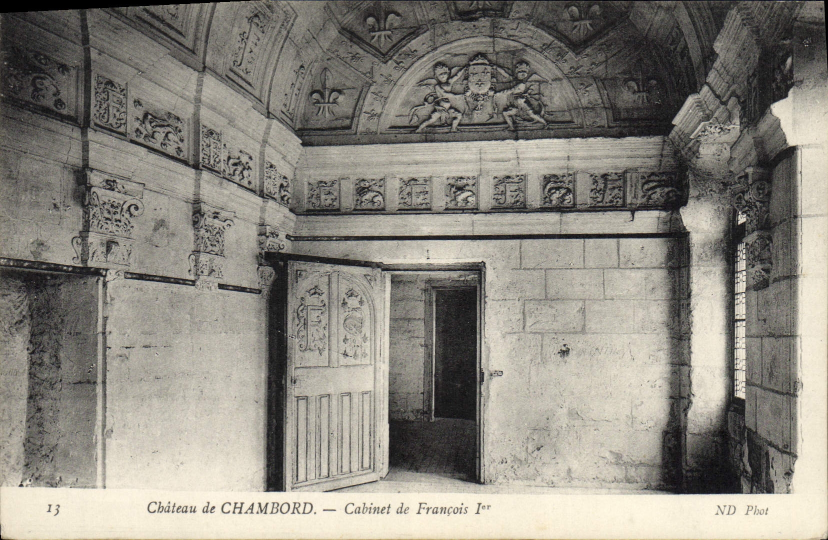 CPA Chateau Cabinet De Francois 1er