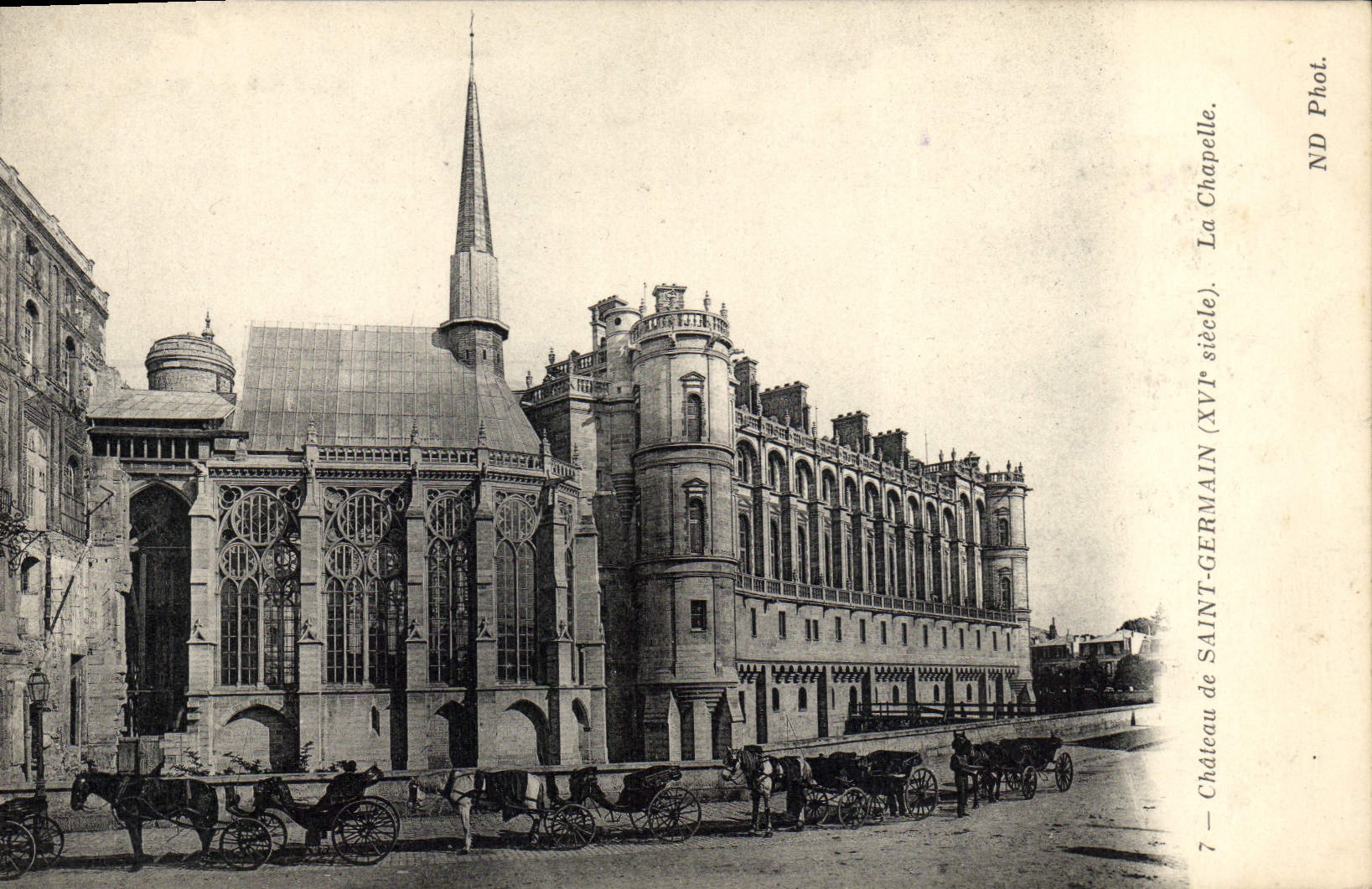 CPA Chateau De Saint Germain La Chapelle