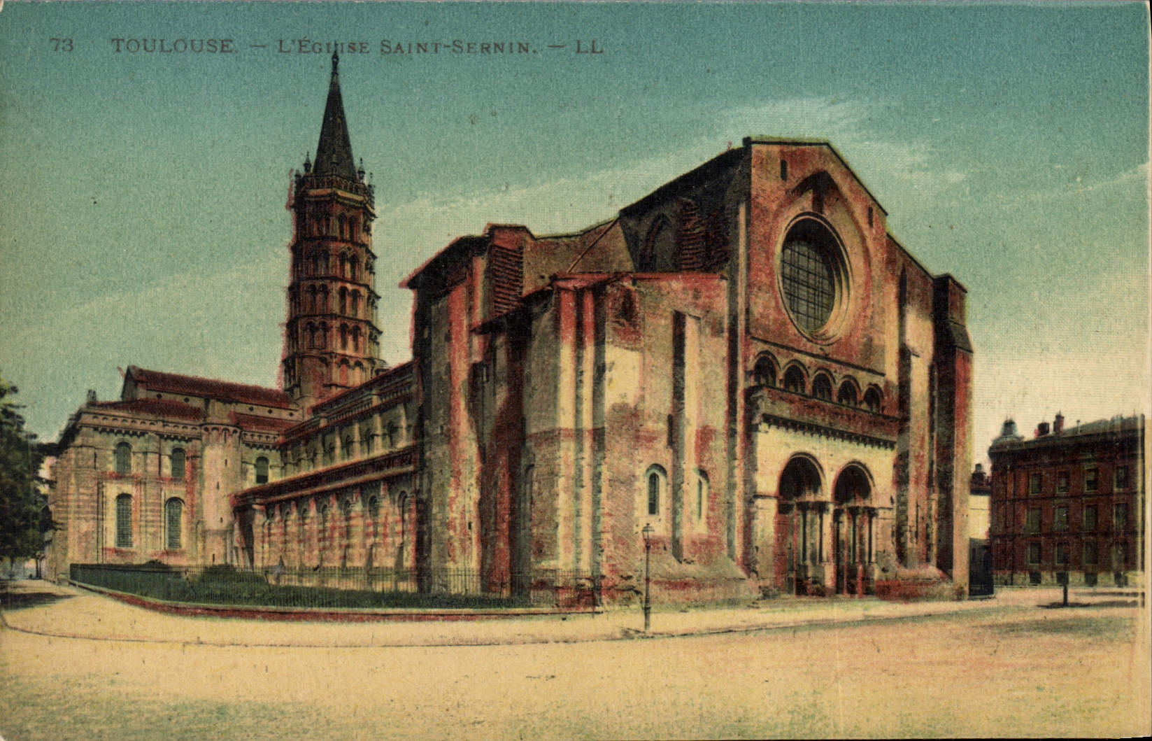 CPA Toulouse L'Eglise Saint Sernin