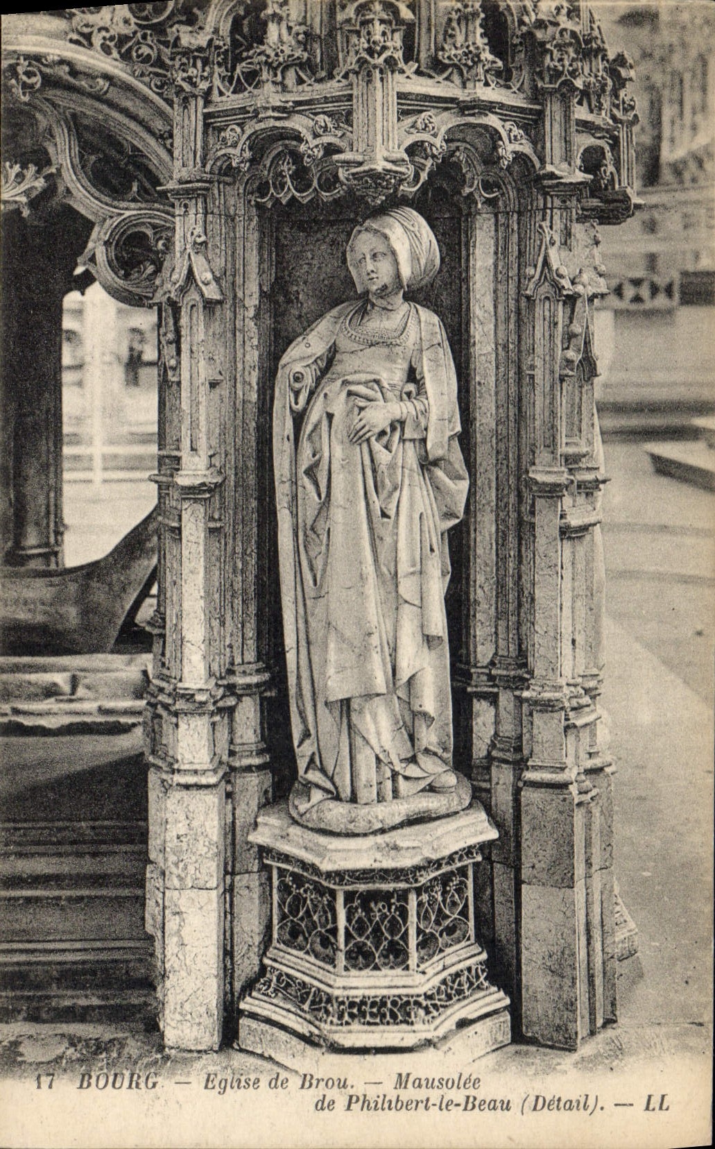 CPA Bourg Eglise De Brou Mausolee De Philibert Le Beau