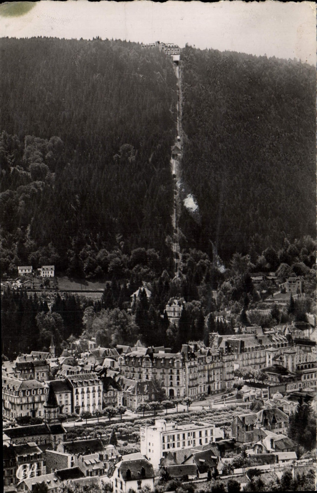 MODERN CARD Bourboule the Funicular De Chariannes