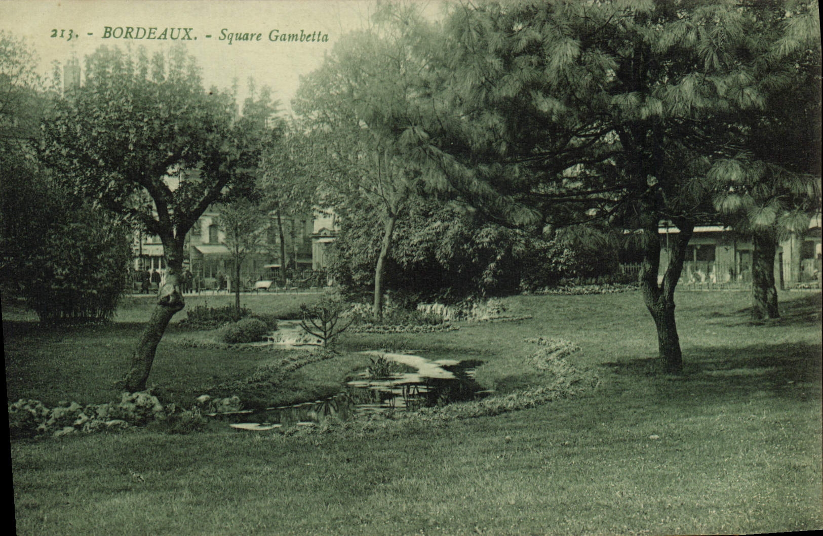 CPA Bordeaux Square Gambetta