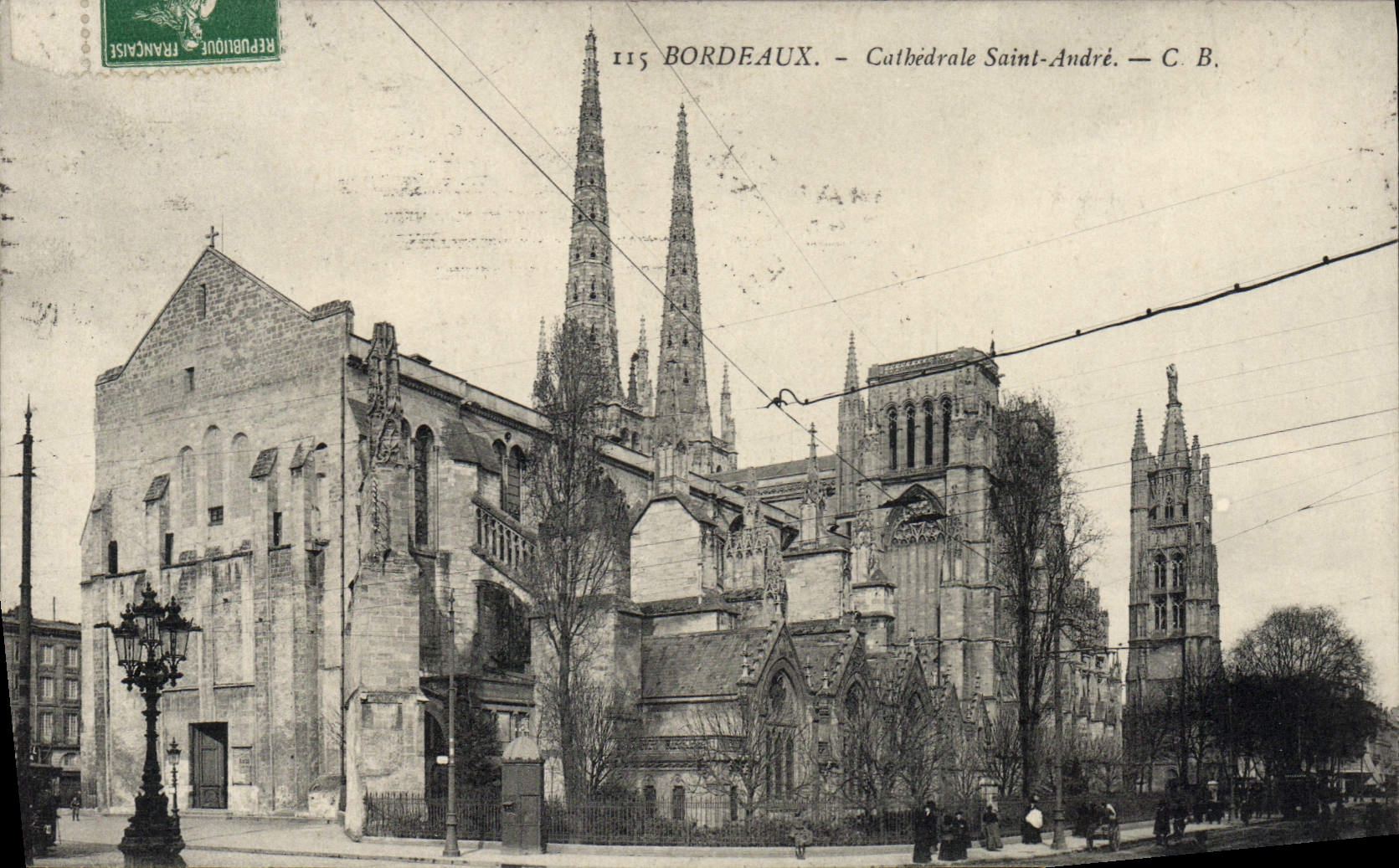 CPA Bordeaux Cathedrale Saint Andre
