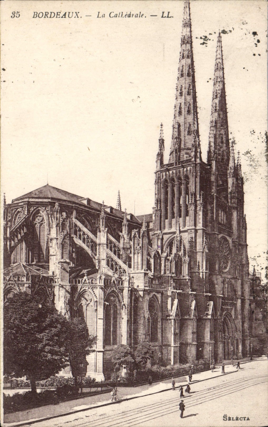 CPA Bordeaux La Cathedrale