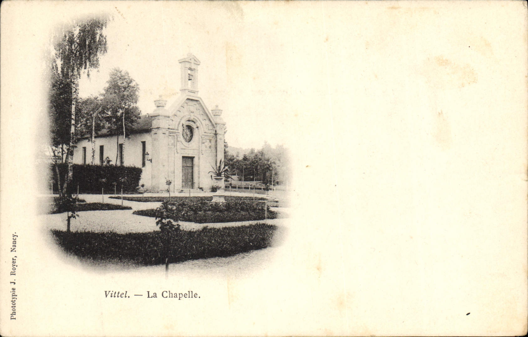 VINTAGE POSTCARD Vittel La Chapelle