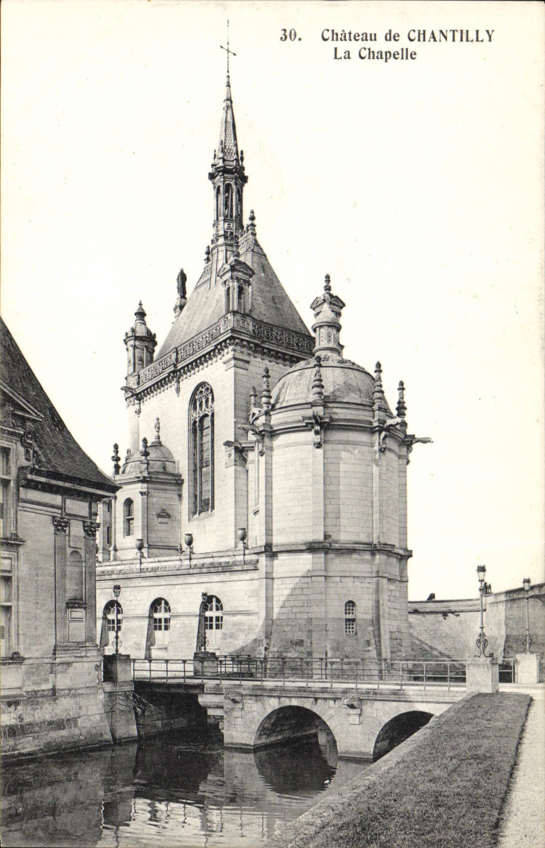 CPA Chateau De Chantilly La Chapelle