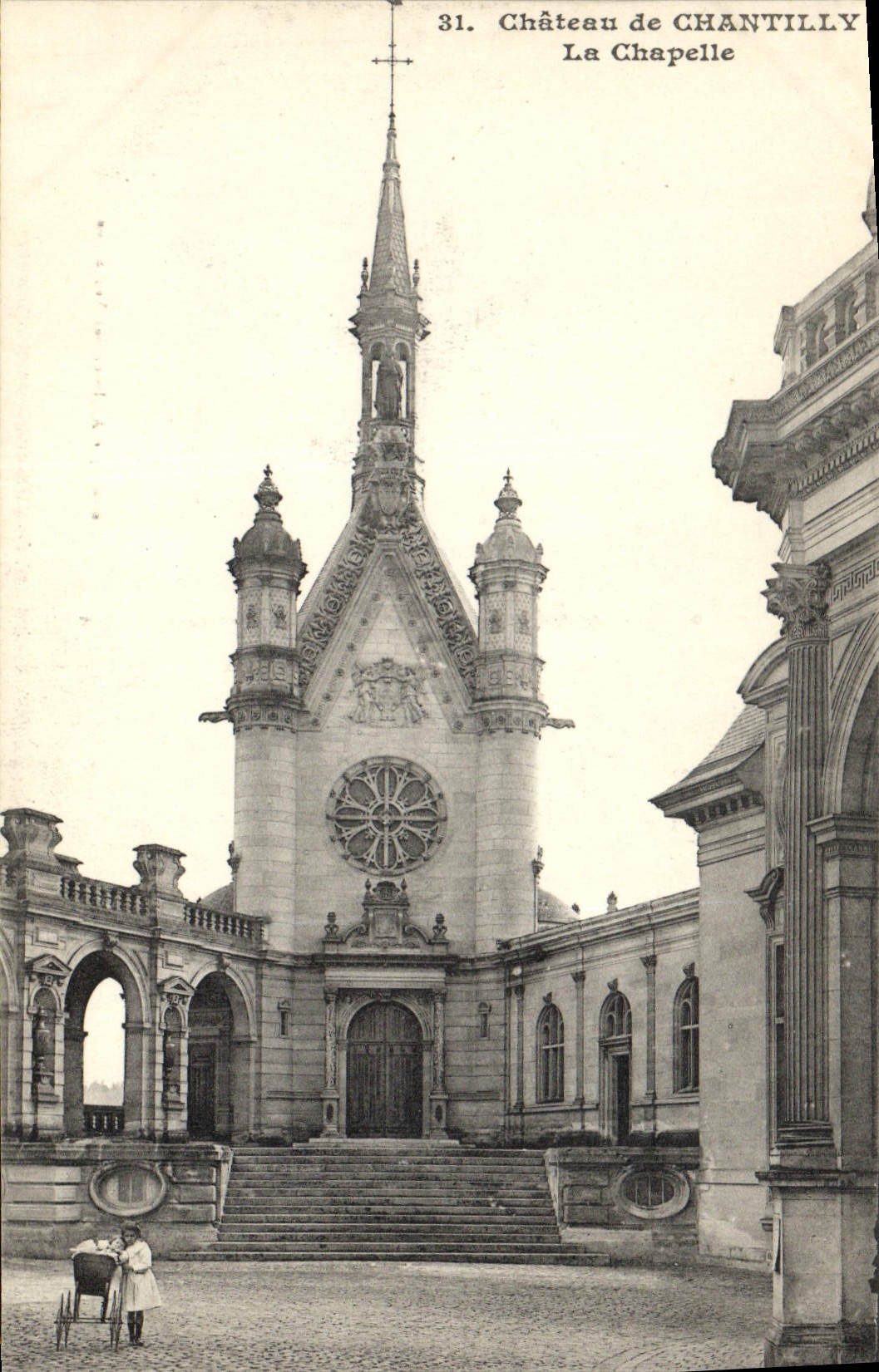 CPA Chateau De Chantilly La Chapelle