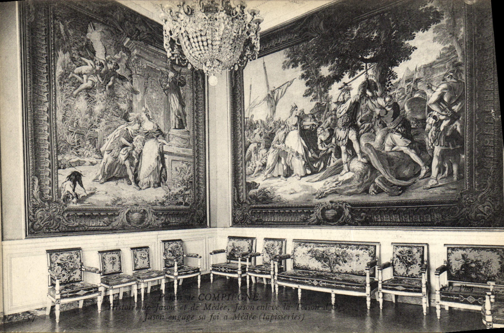 CPA Palais De Compiegne 