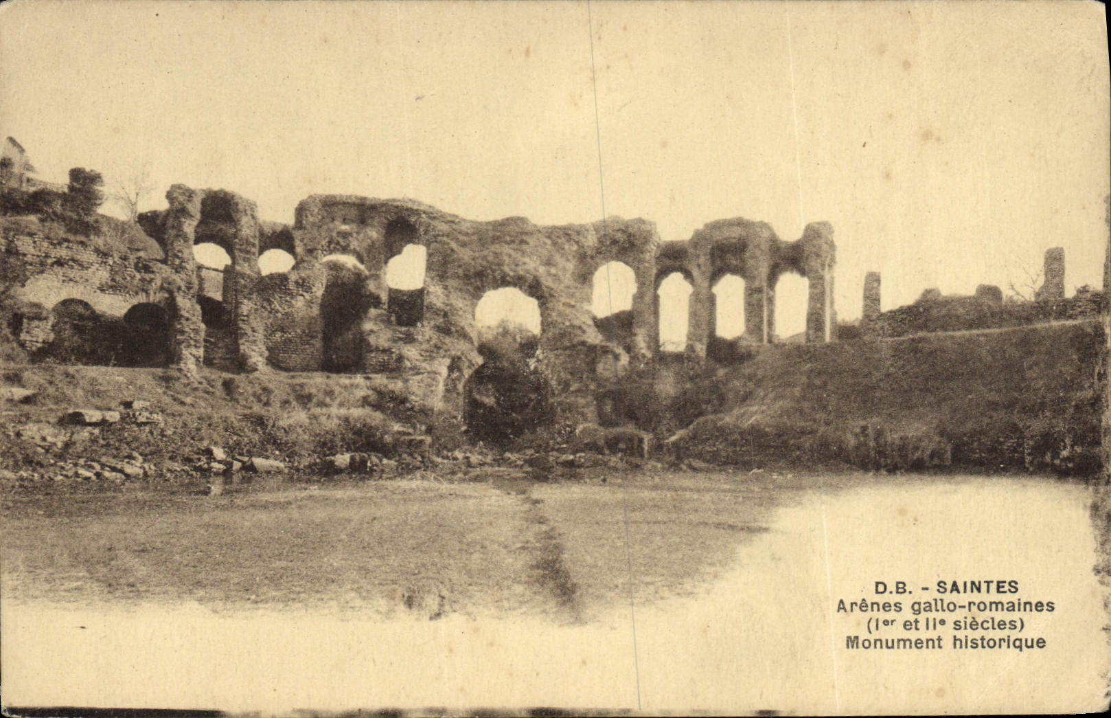 CPA Saintes Arenes Gallo Romaines