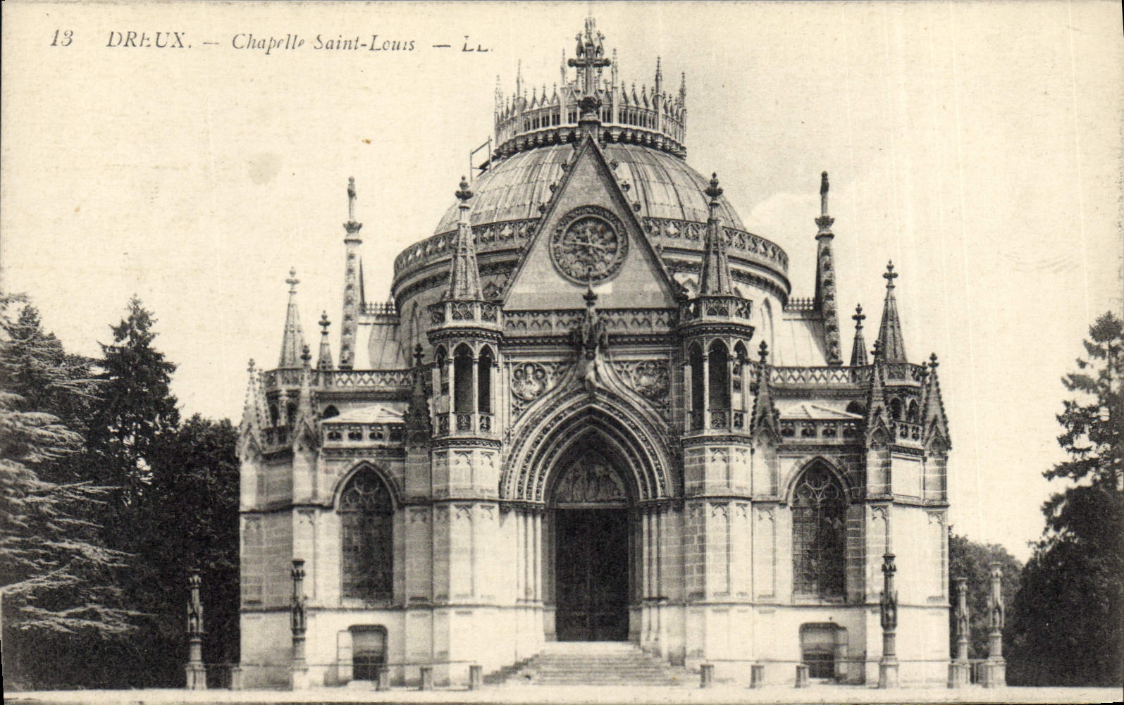CPA Dreux Chapelle Saint Louis