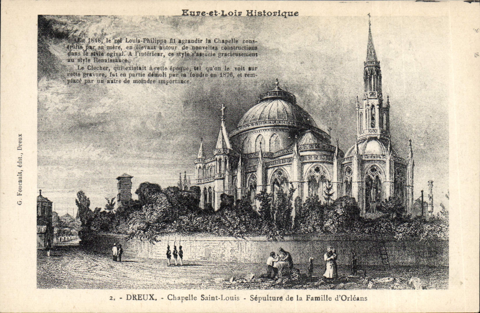 CPA Dreux Chapelle Saint Louis Sepulture De La Famille d'Orleans