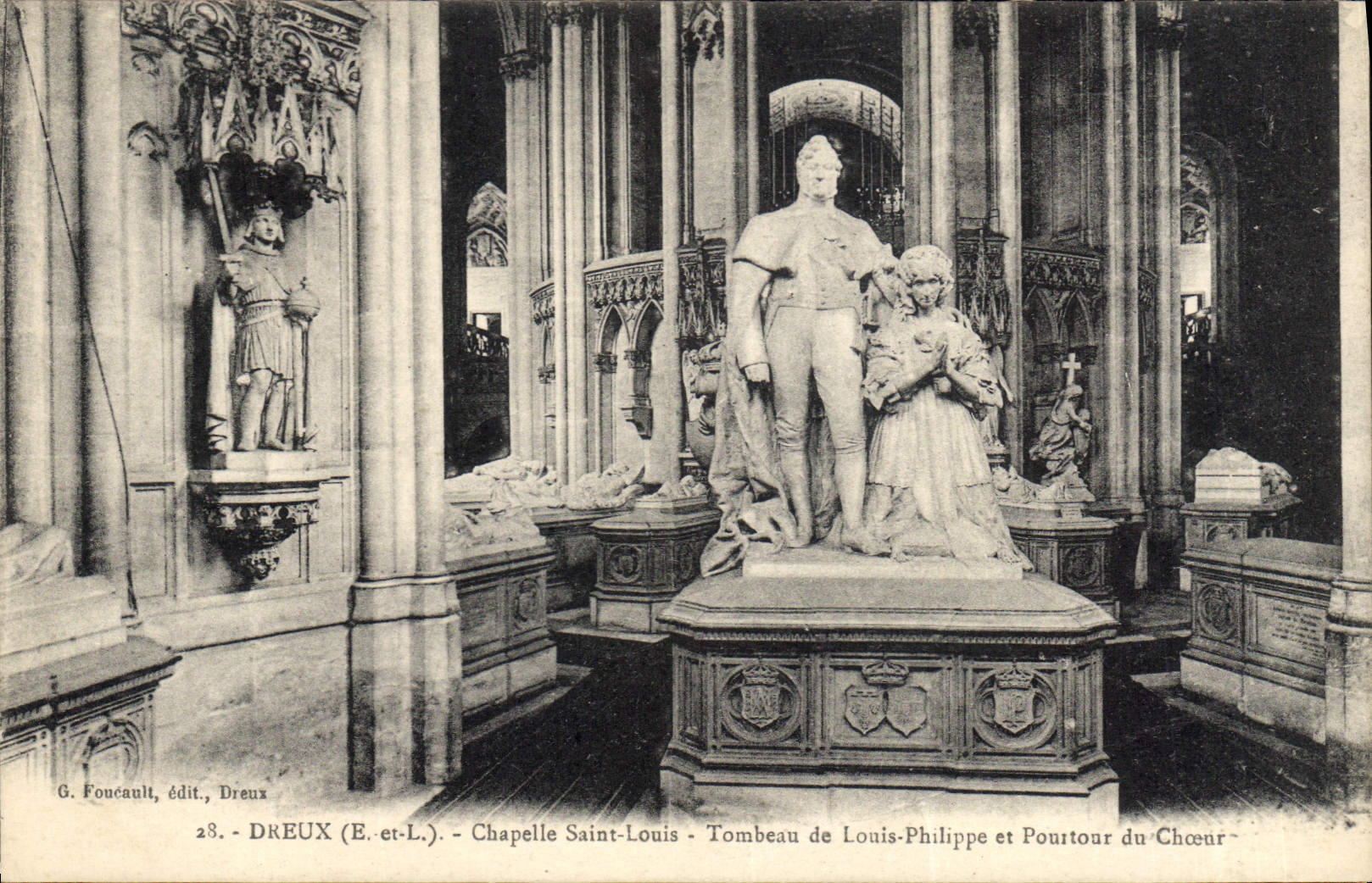 CPA Dreux Chapelle Saint Louis Tombeau De Louis Philippe