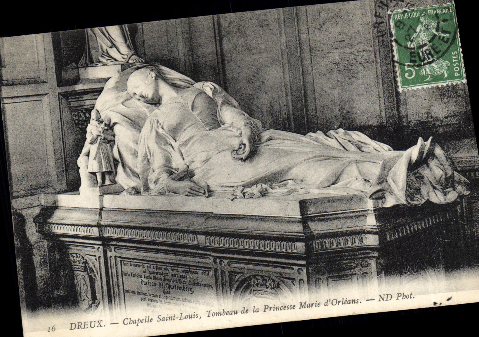CPA Dreux Chapelle Saint Louis Tombeau de la princesse Marie d'Orleans