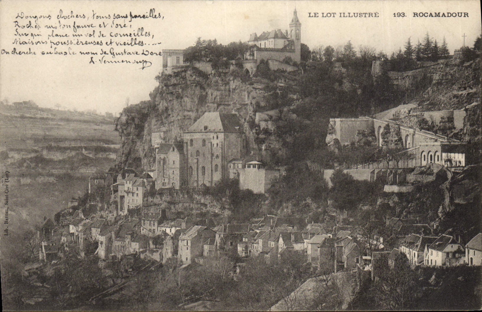 CPA Le Lot Illustre Rocamadour