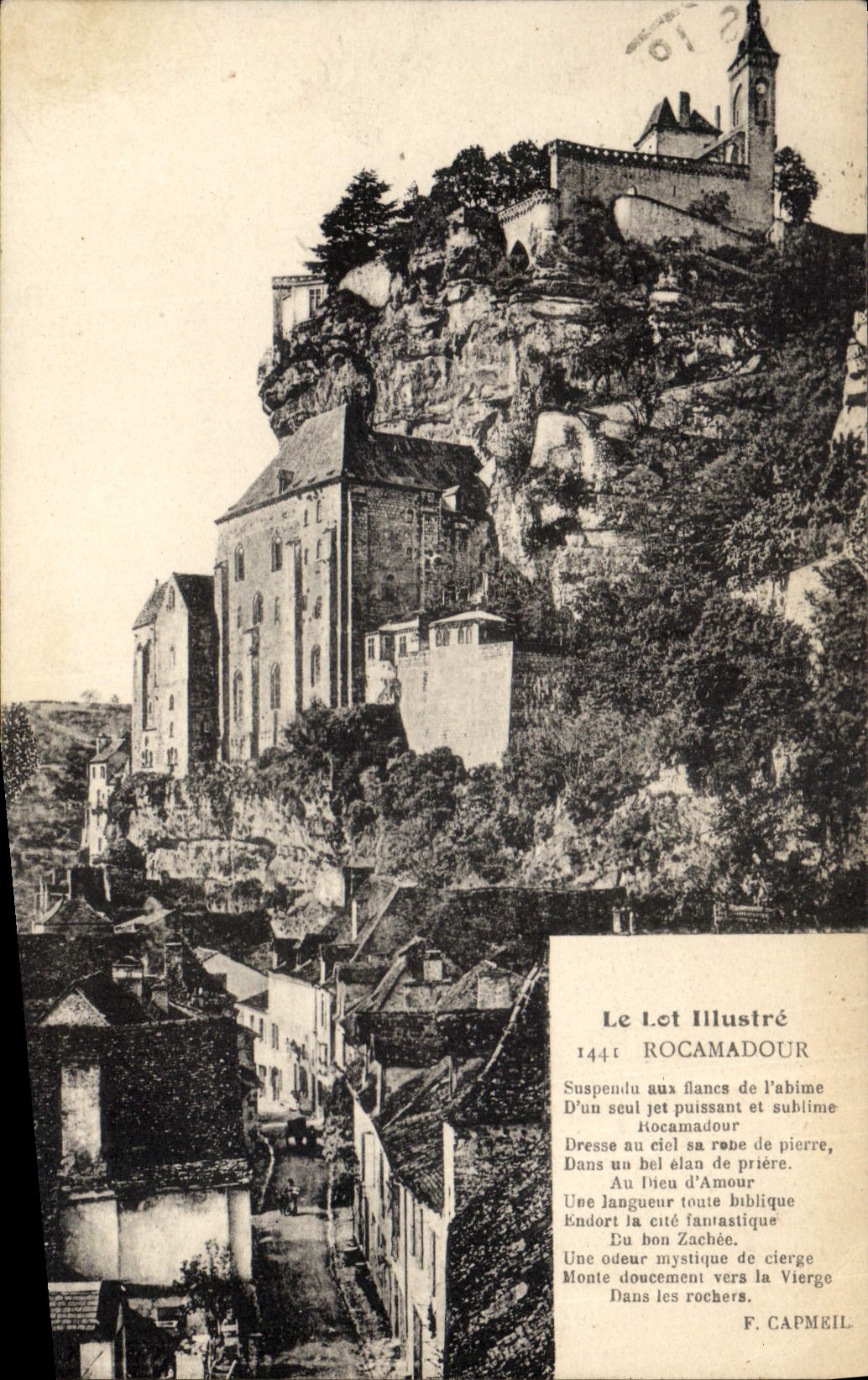 CPA Le Lot Rocamadour 