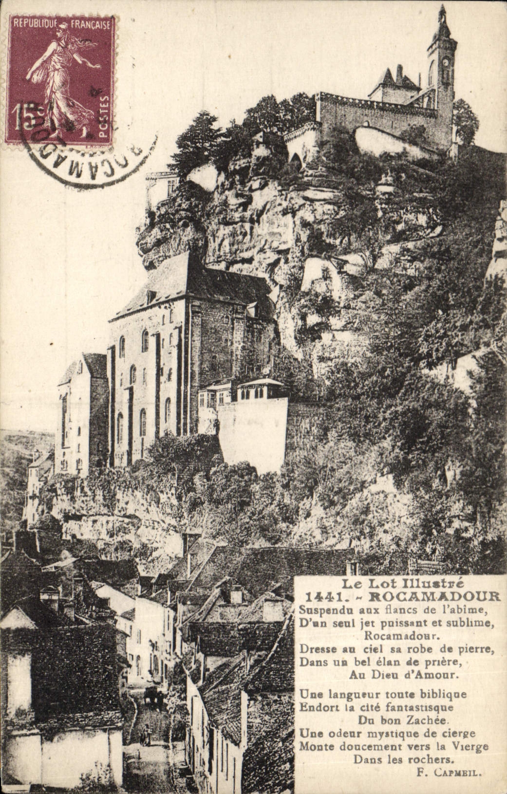 CPA Le Lot Rocamadour 