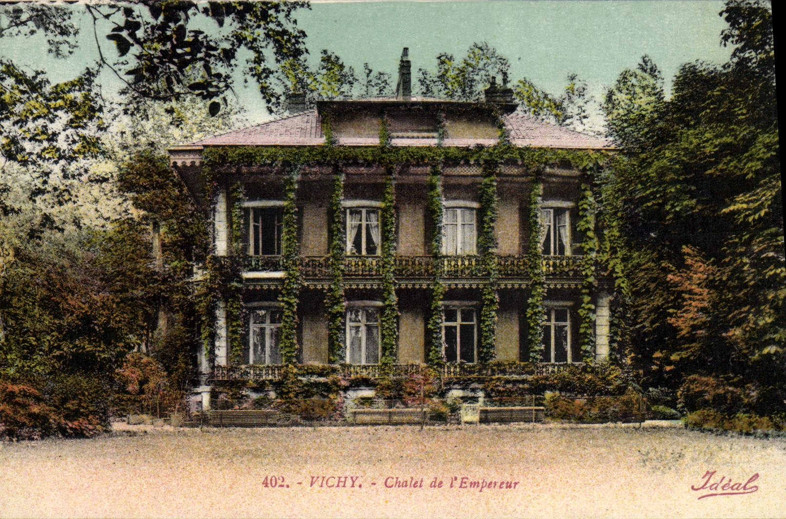 CPA Vichy Chalet De l'Empereur