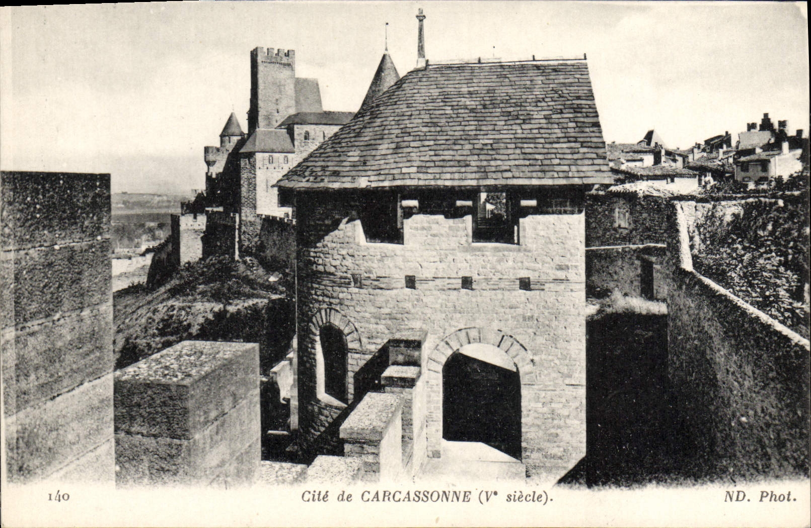 CPA Carcassonne Cathedrale Saint Nazaire