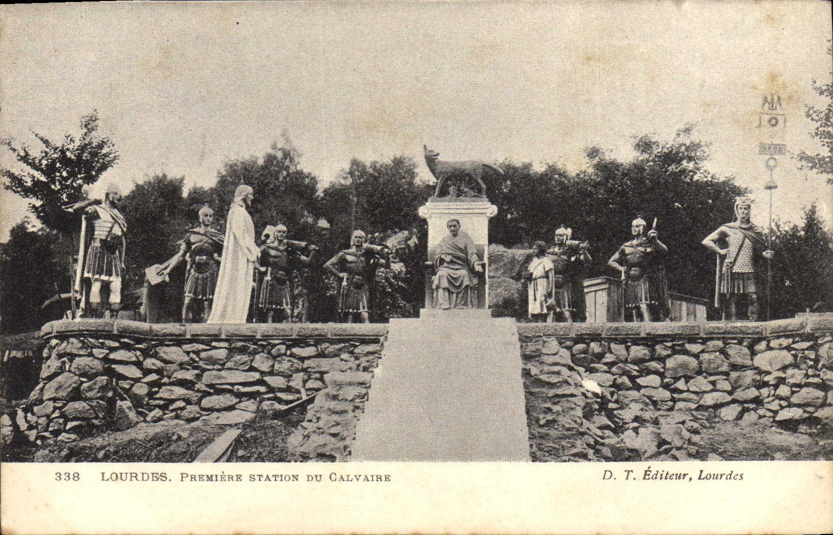 Stattion pesado de la POSTAL de la VENDIMIA primer del martirio