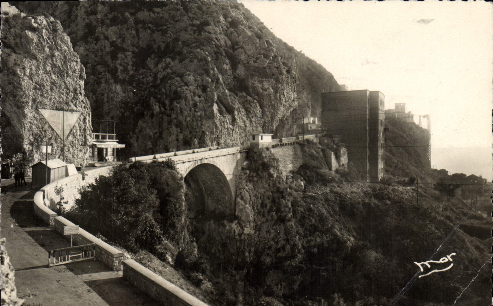 MODERN CARD free Italian Border the bridge Saint Louis