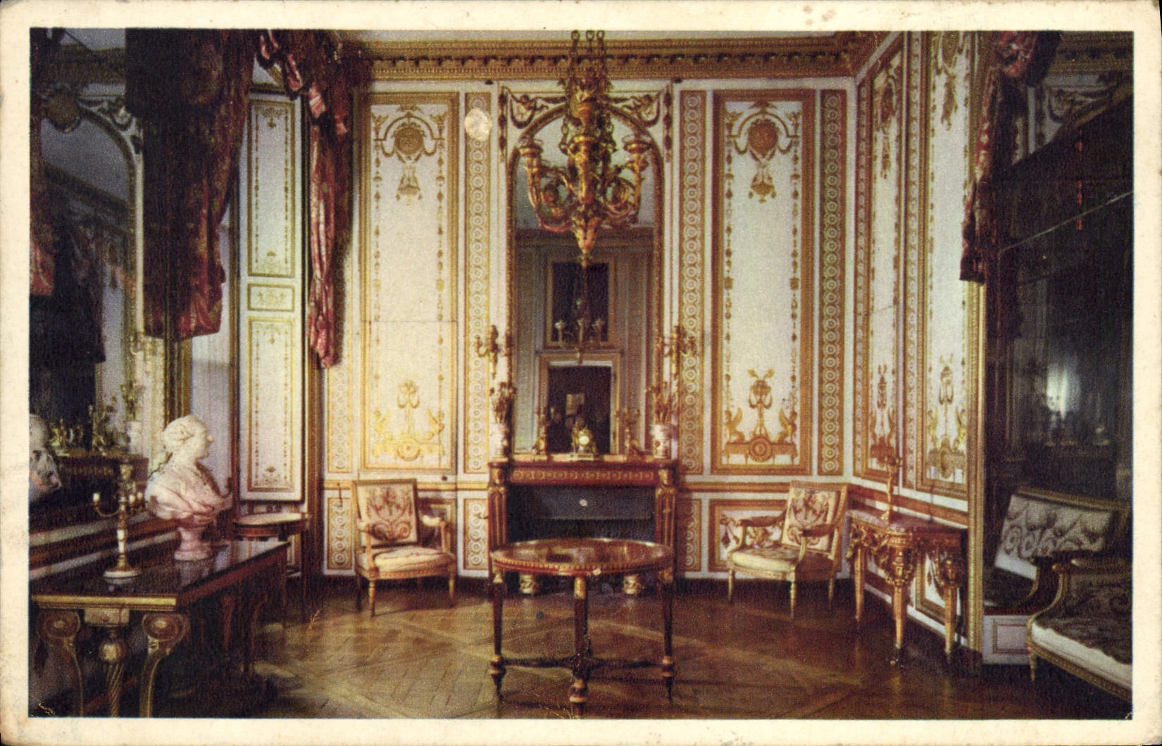 CPA Chateau de Versailles Grand cabinet de Marie Antoinette