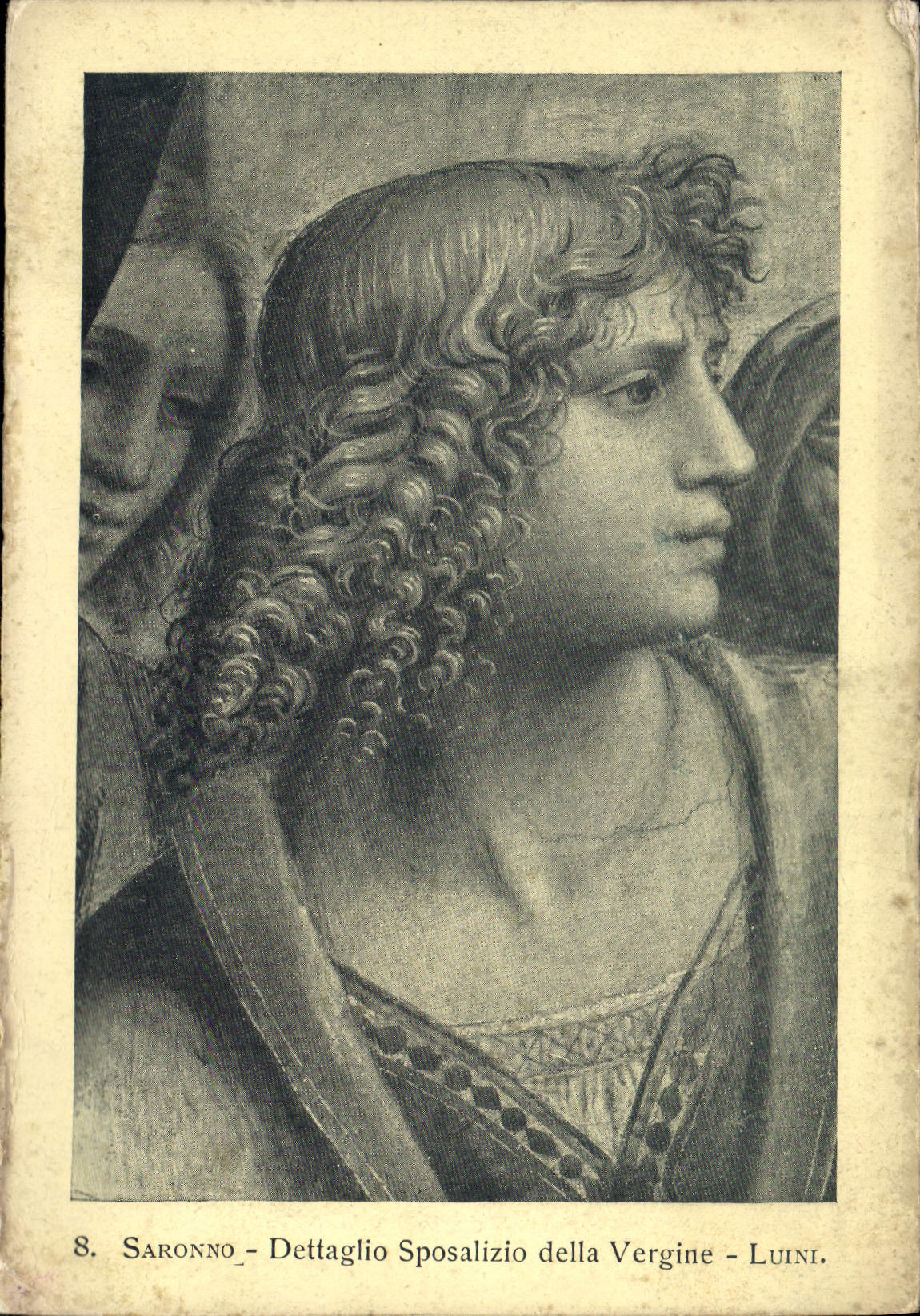 CPA Caronno Dettaglio Sposalizio della Vergine Luini