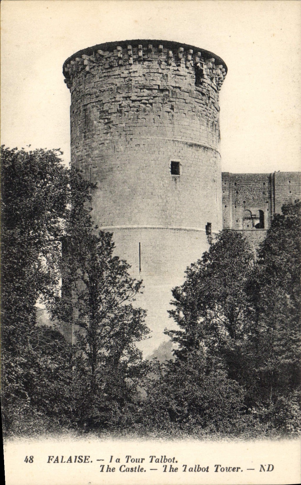 CPA Falaise La tour Talbot