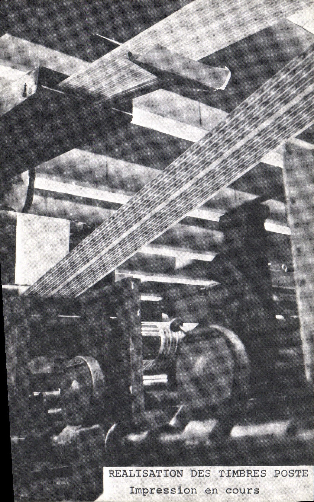 MODERN CARD Trades of the postal and telecommunications authorities Printing works of the Stations of Périgueux