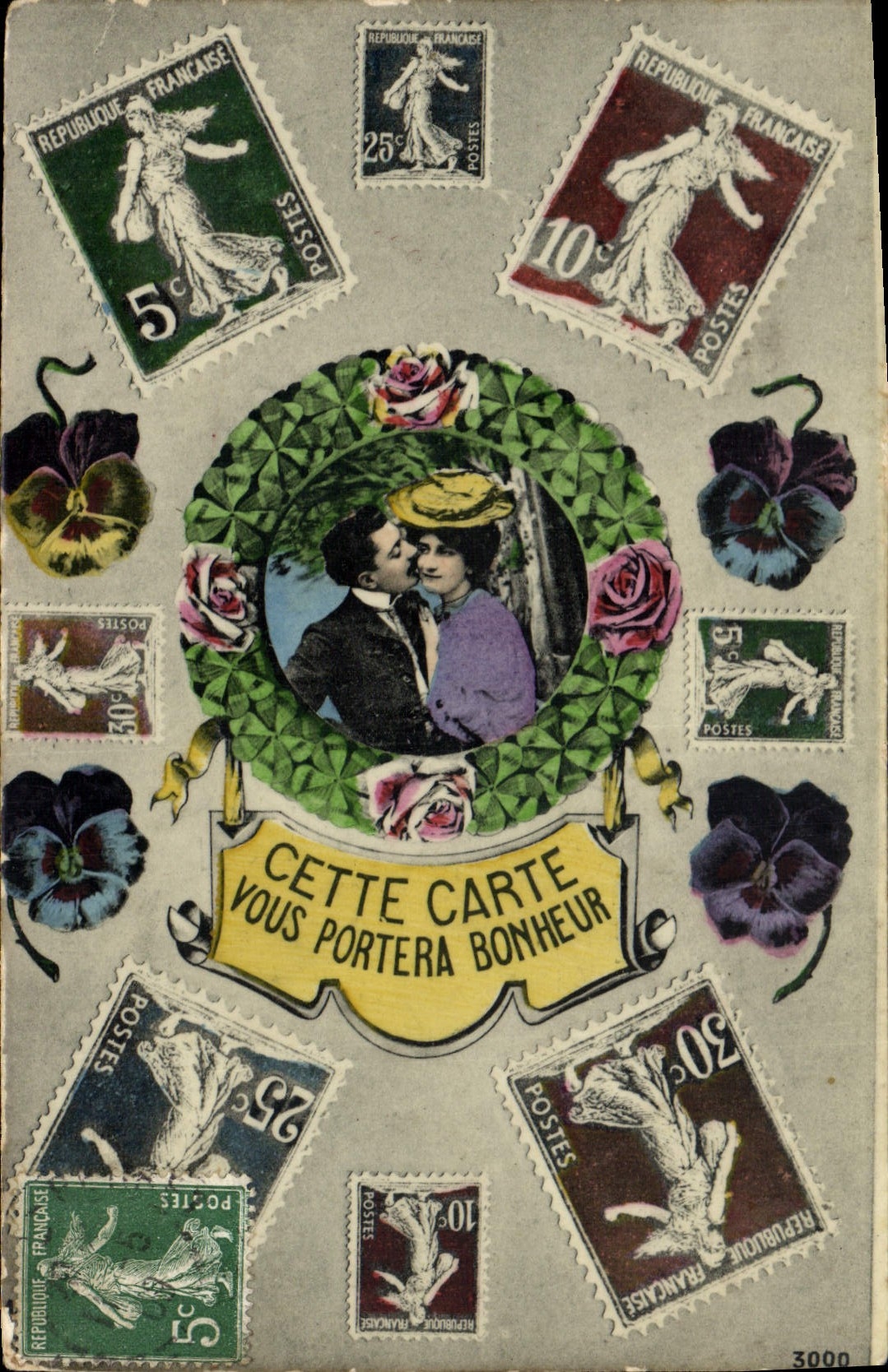 VINTAGE POSTCARD Sower