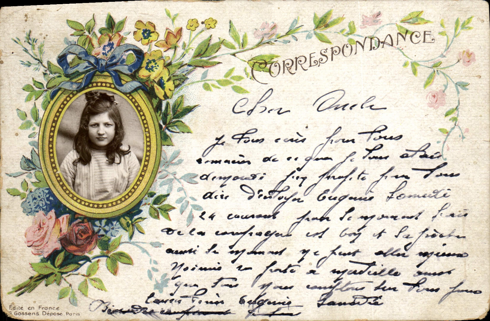 CPA Photographie Enfant