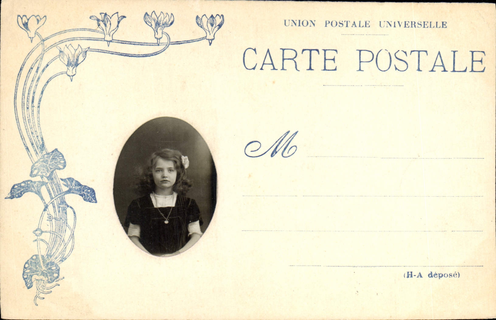 CPA Photographie Enfant