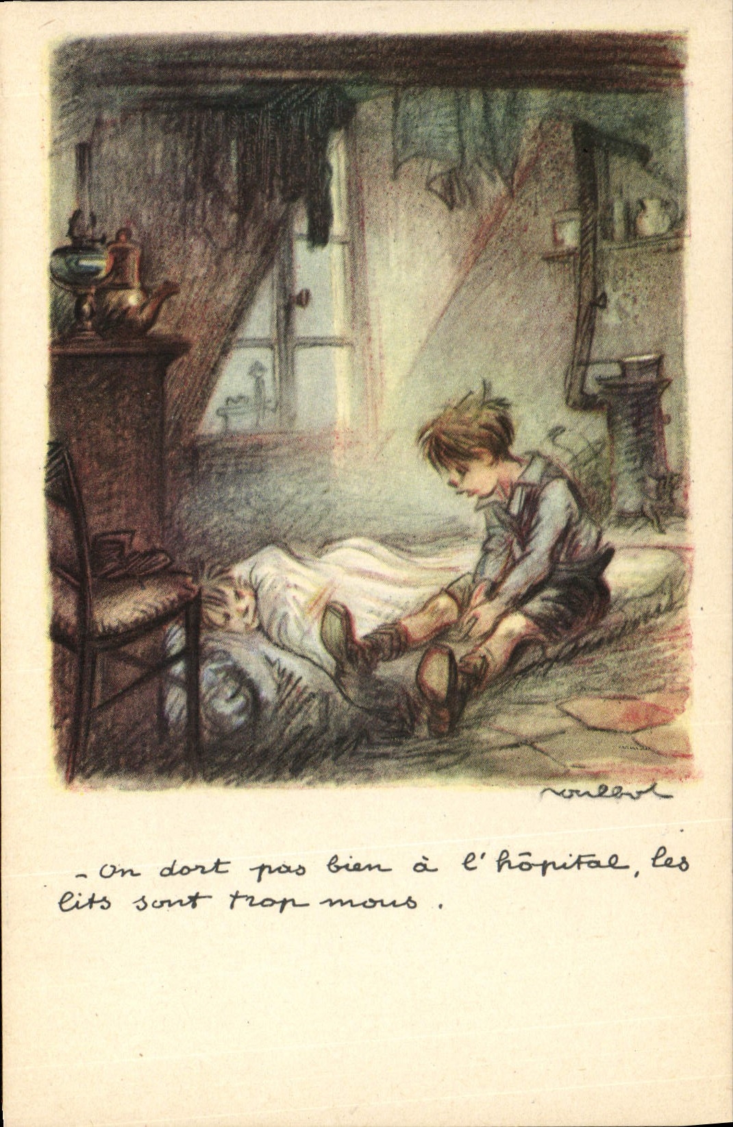 CPA Fantaisie Illustrateur Poulbot 