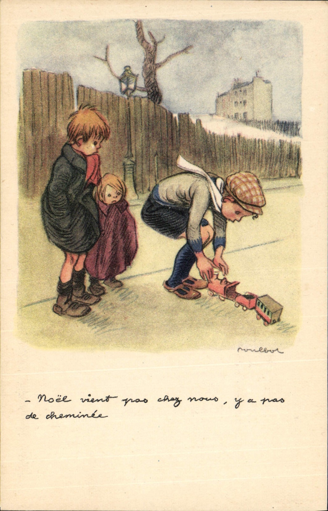 CPA Fantaisie Illustrateur Poulbot 