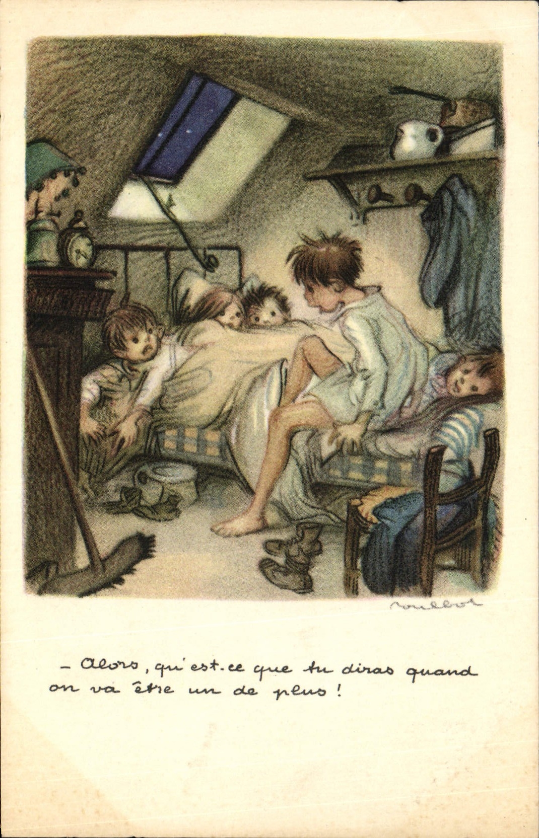 CPA Fantaisie Illustrateur Poulbot 