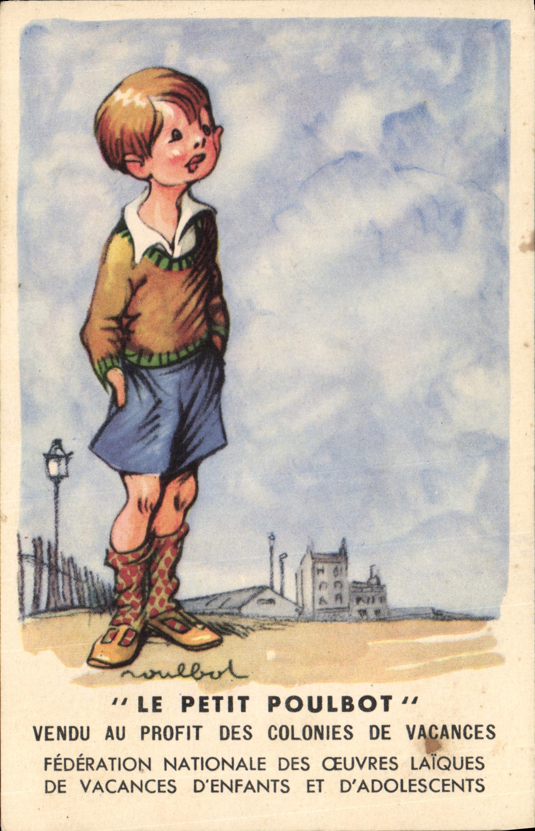 CPA Fantaisie Illustrateur Poulbot 