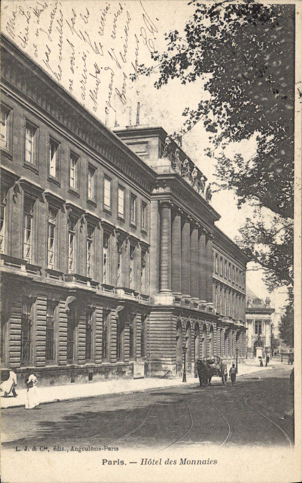 CPA Monnaies Paris Hotel des Monnaies 