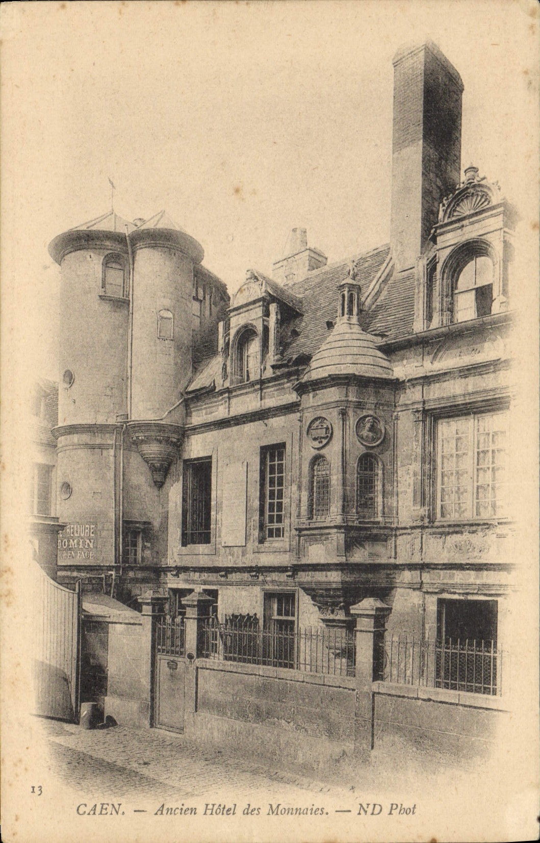 CPA Monnaies Caen Ancien Hotel des monnaies 