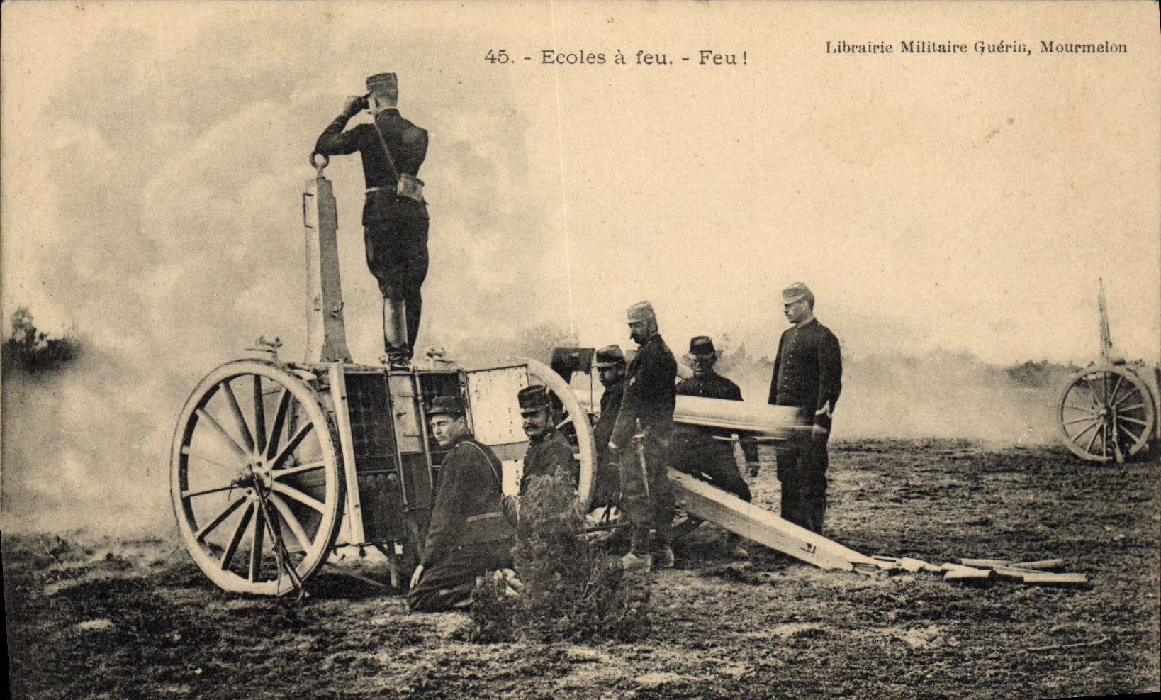CPA Militaria Ecoles a feu Feu