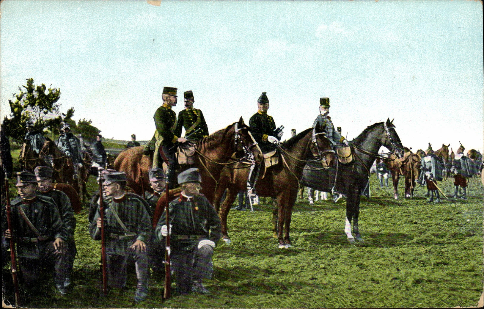 CPA Militaria Armee allemande