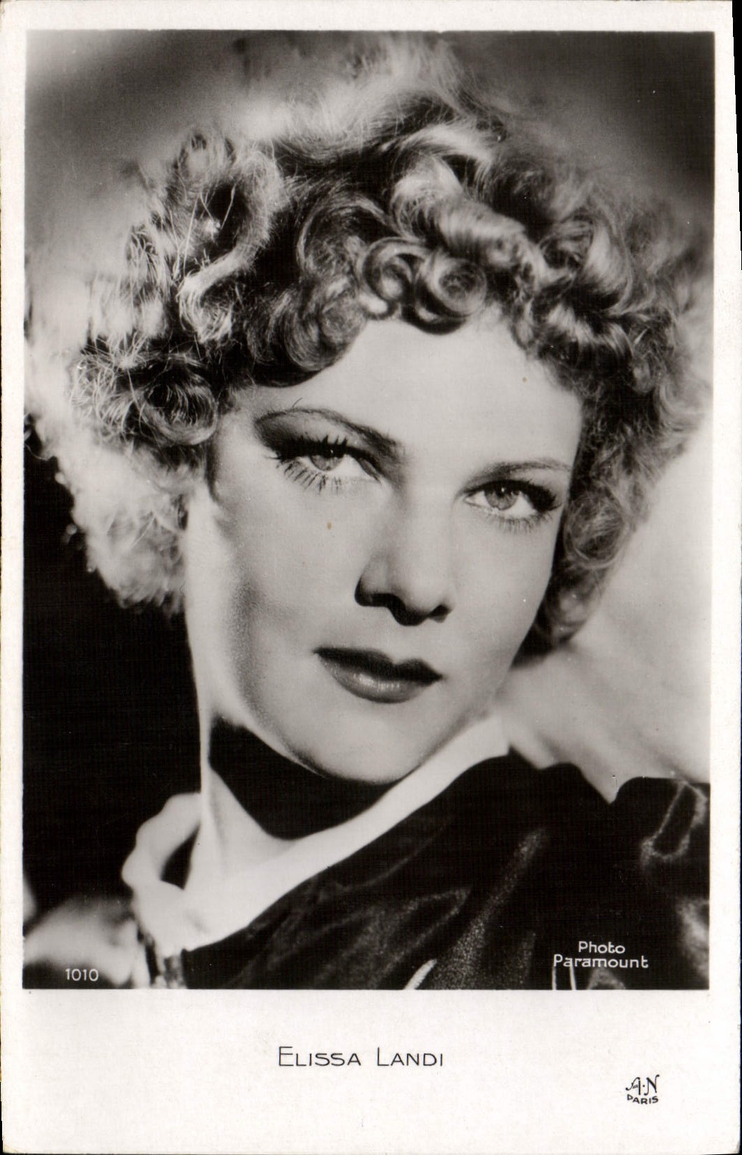 POSTAL MODERNA cine Elissa Landi