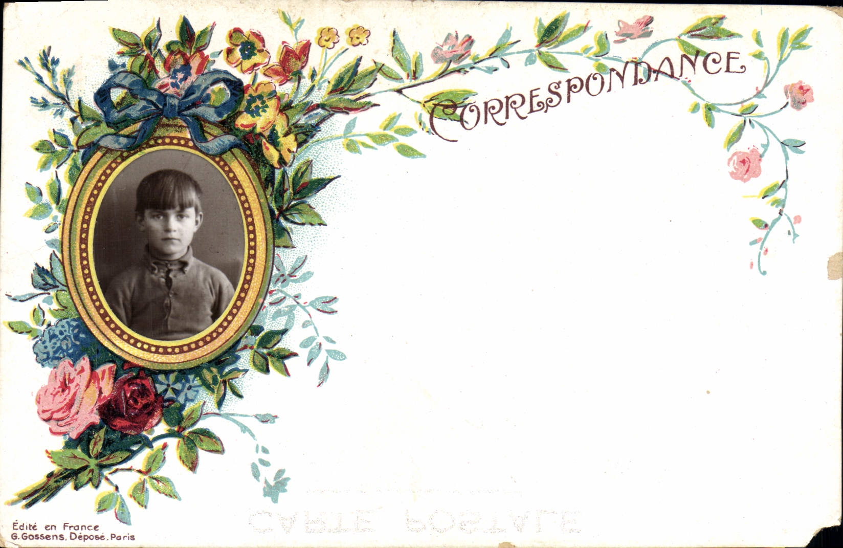 CPA Fantaisie Photographie Enfant