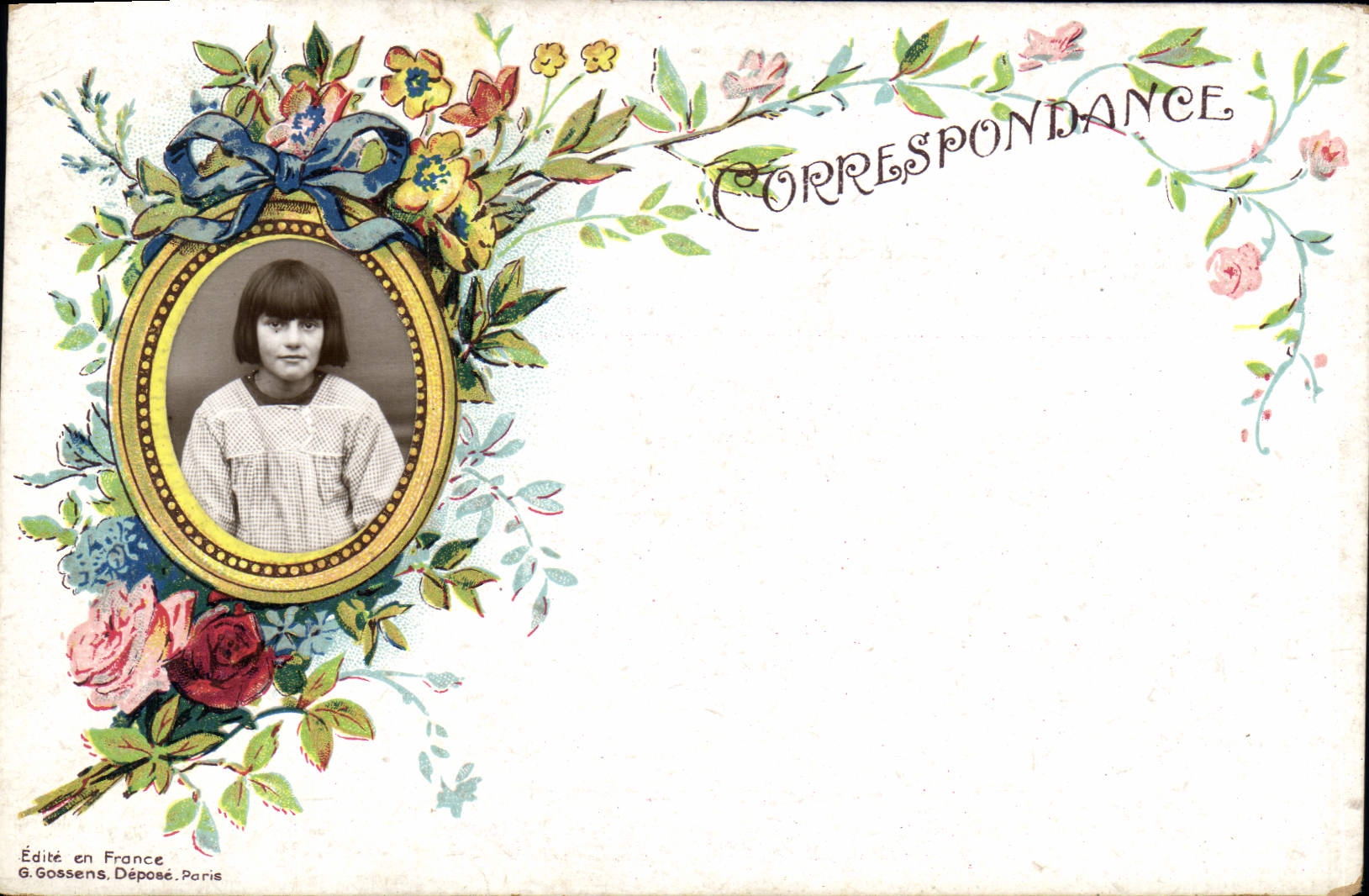 CPA Fantaisie Photographie Enfant 