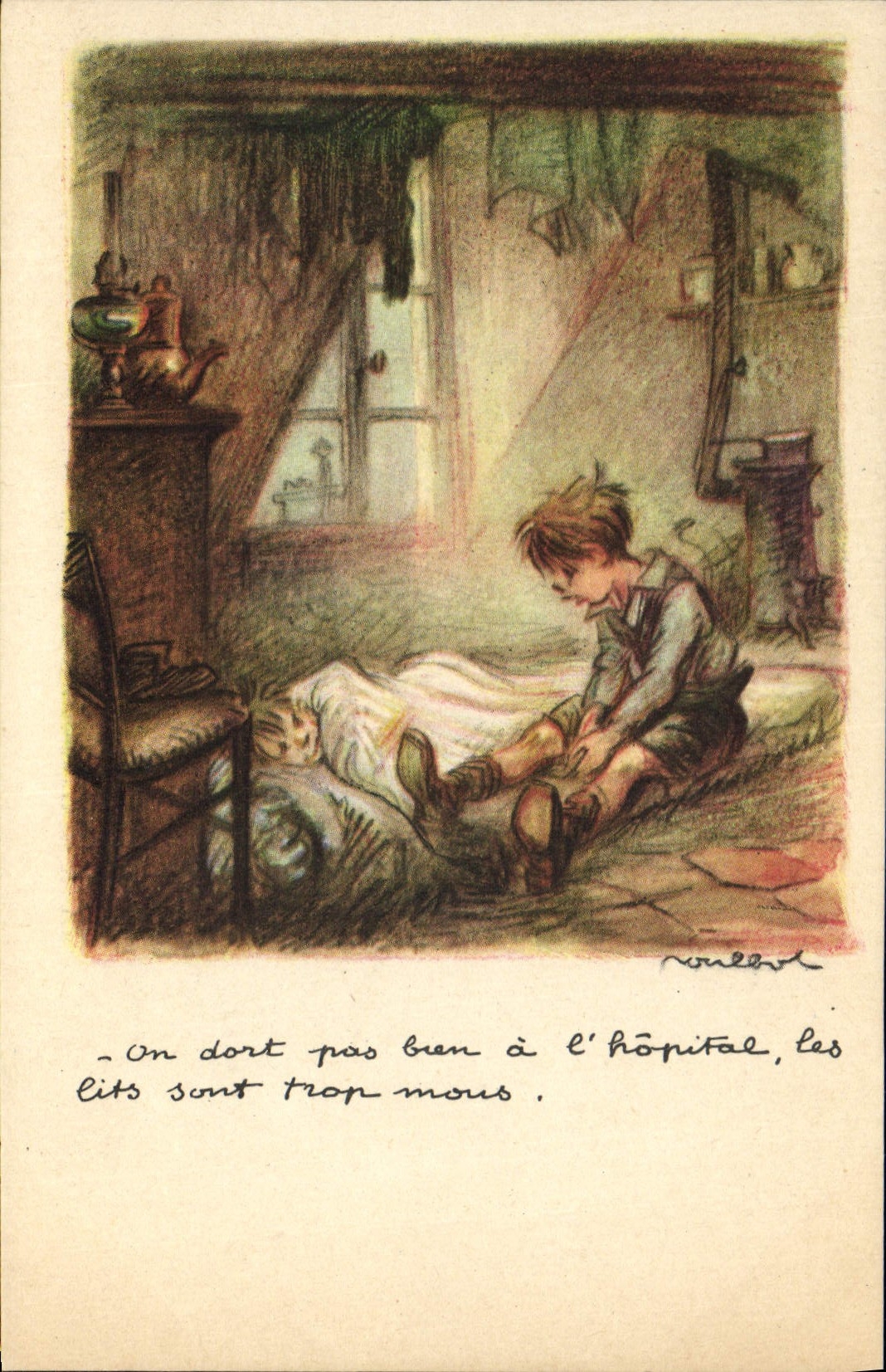 CPA Fantaisie Illustrateur Poulbot 