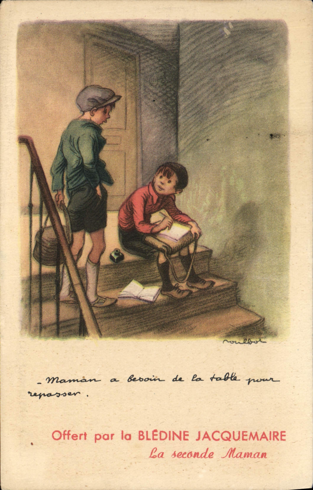 CPA Fantaisie Illustrateur Poulbot 