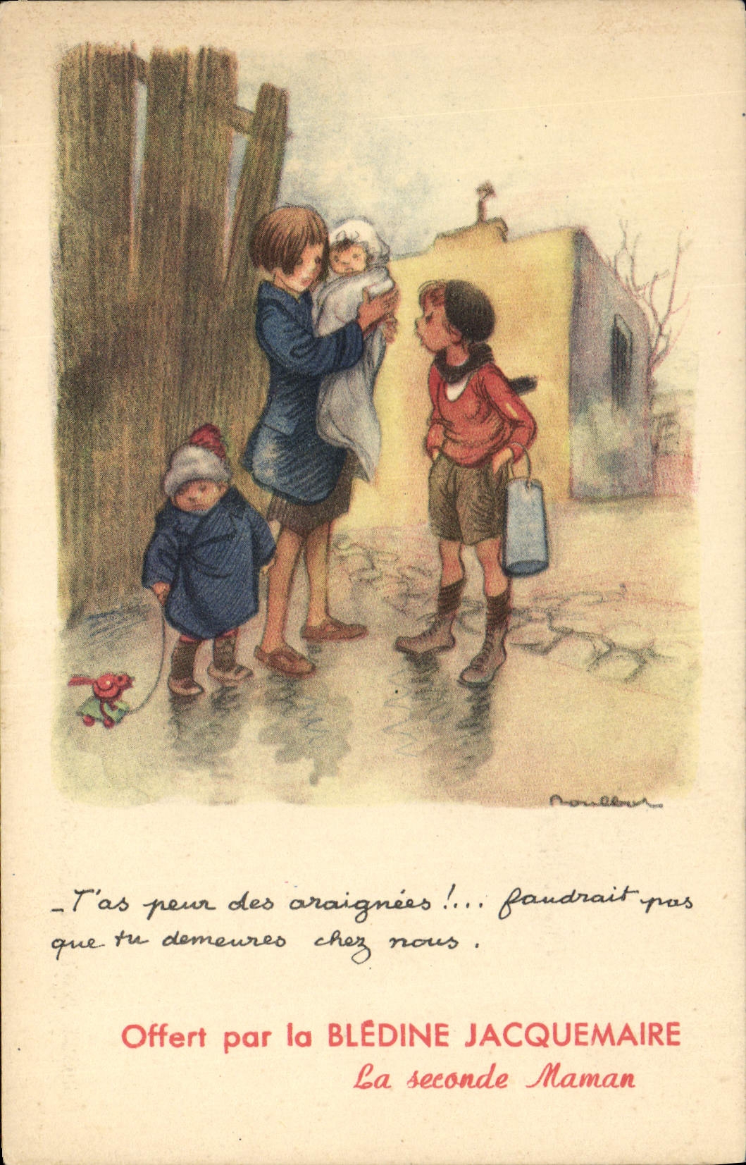 CPA Fantaisie Illustrateur Poulbot 