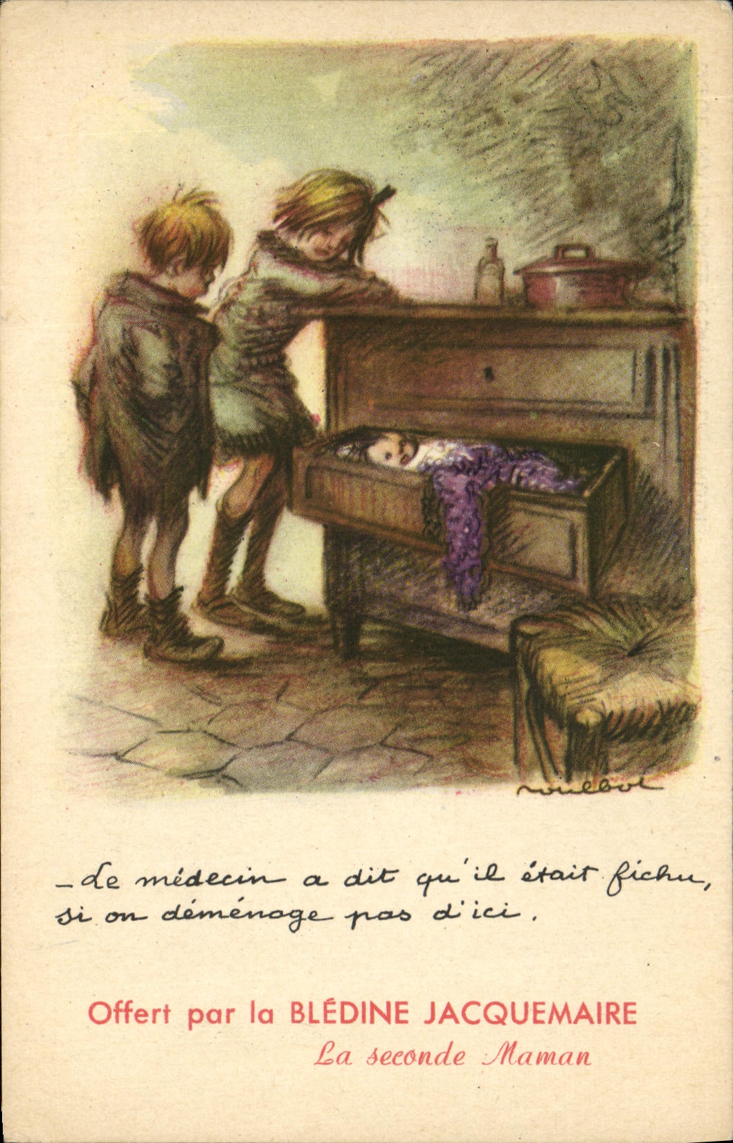 CPA Fantaisie Illustrateur Poulbot 